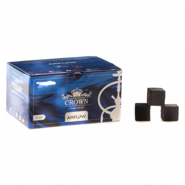 Уголь Crown Airflow (25 мм, 72 кубика) купить в Краснодаре