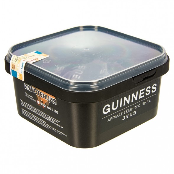 Табак Deus - Guinness (Тёмное Пиво, 250 грамм) купить в Краснодаре