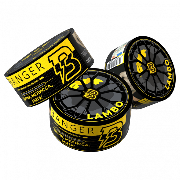 Табак Banger - Lambo (Дыня, Мелисса, Мята, 100 грамм) купить в Краснодаре