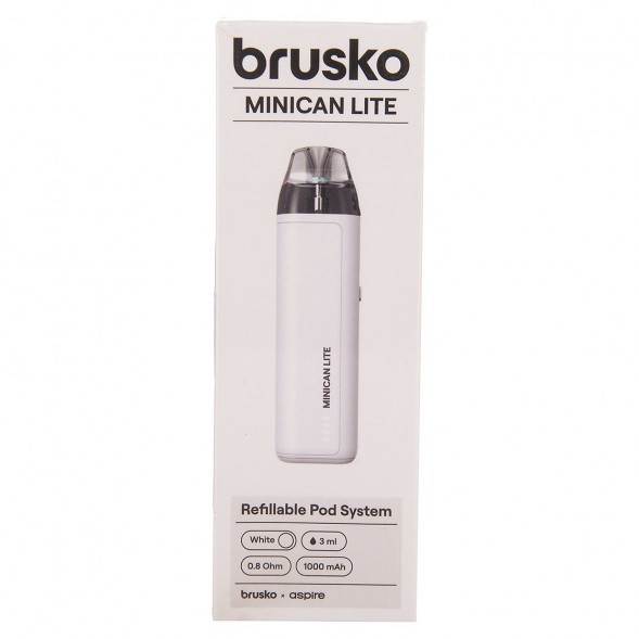 Электронная сигарета Brusko - Minican LITE (White) купить в Краснодаре