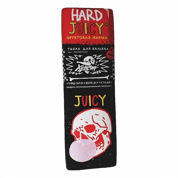 Табак Хулиган Hard - Juicy (Фруктовая Жвачка, 200 грамм) купить в Краснодаре