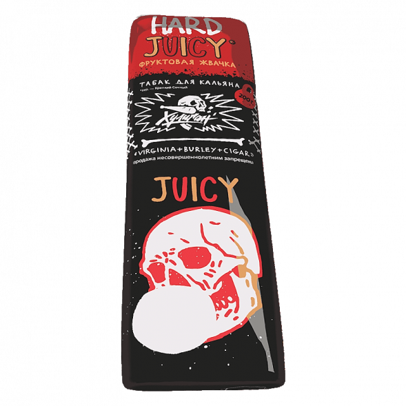 Табак Хулиган Hard - Juicy (Фруктовая Жвачка, 200 грамм) купить в Краснодаре