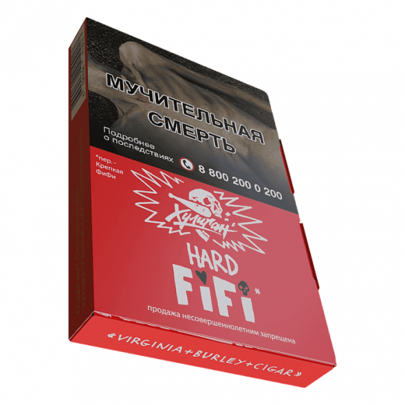 Табак Хулиган Hard - Fifi (Орех с Шоколадом и Карамелью, 25 грамм) купить в Краснодаре