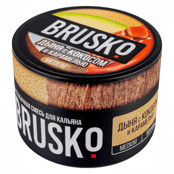 Смесь Brusko Medium - Дыня с Кокосом и Карамелью (50 грамм) купить в Краснодаре