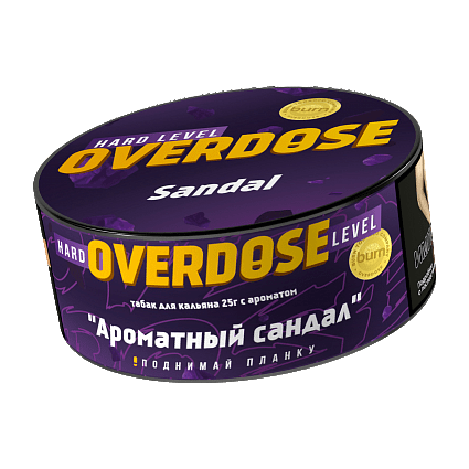 Табак Overdose - Sandal (Ароматный Сандал, 25 грамм) купить в Краснодаре