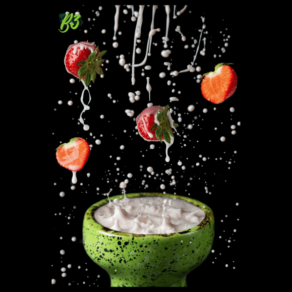 Табак B3 - Strawberry Yougurt (Клубничный Йогурт, 50 грамм) купить в Краснодаре