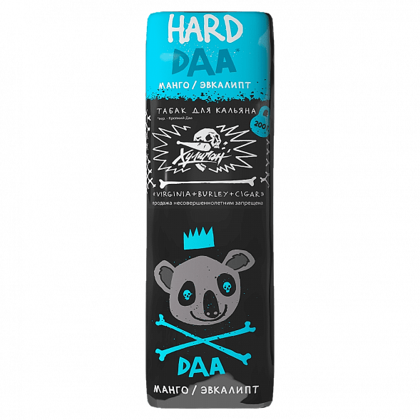 Табак Хулиган Hard - DAA (Манго и Эвкалипт, 200 грамм) купить в Краснодаре