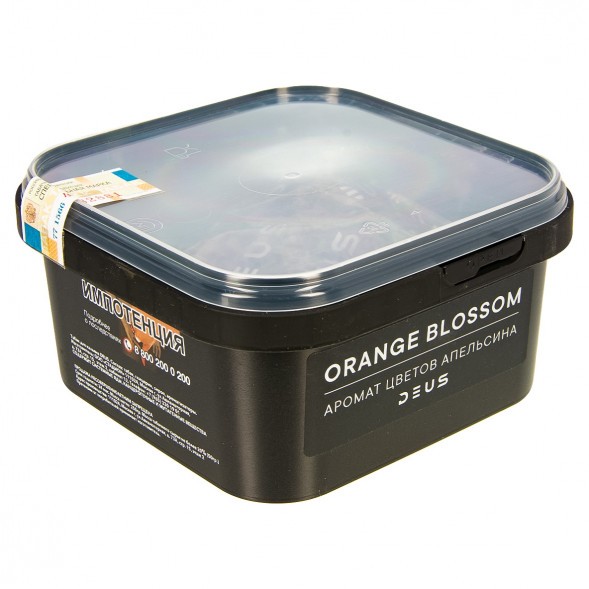 Табак Deus - Orange Blossom (Цветы Апельсина, 250 грамм) купить в Краснодаре