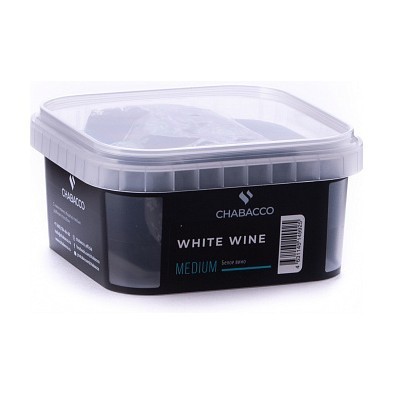 Смесь Chabacco MEDIUM - White Wine (Белое Вино, 200 грамм) купить в Краснодаре
