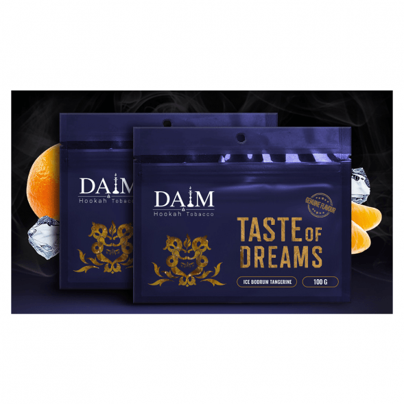 Табак Daim - Ice Bodrum Tangerine (Ледяной Мандарин, 100 грамм) купить в Краснодаре