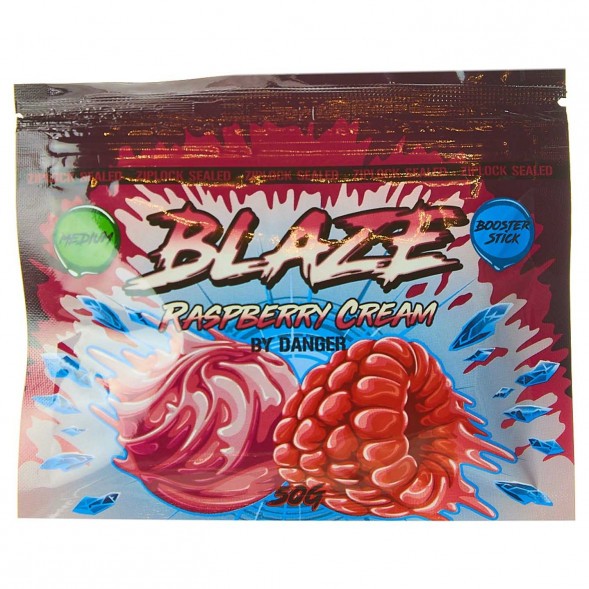 Смесь Blaze Medium - Raspberry Cream (Малиновое Мороженное, 50 грамм) купить в Краснодаре