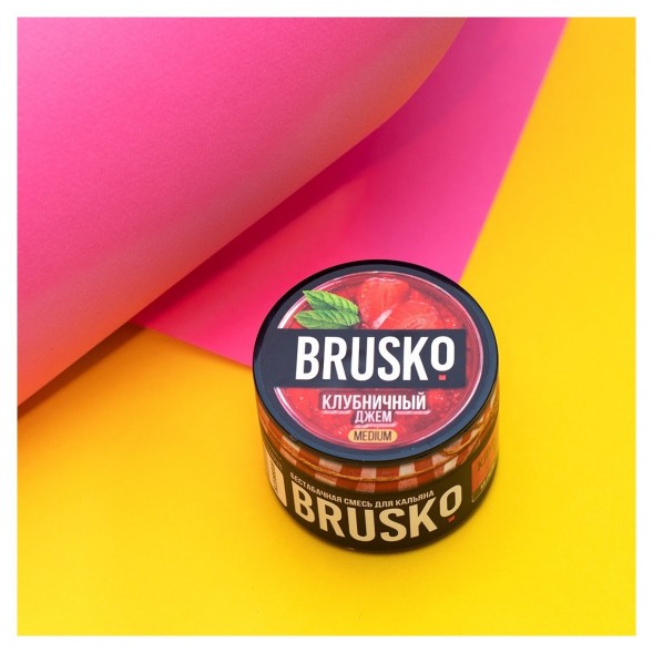 Смесь Brusko Medium - Клубничный Джем (50 грамм) купить в Краснодаре