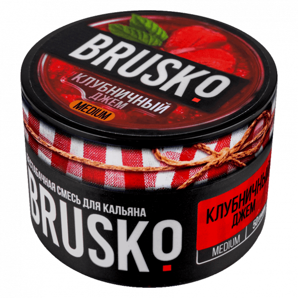 Смесь Brusko Medium - Клубничный Джем (50 грамм) купить в Краснодаре