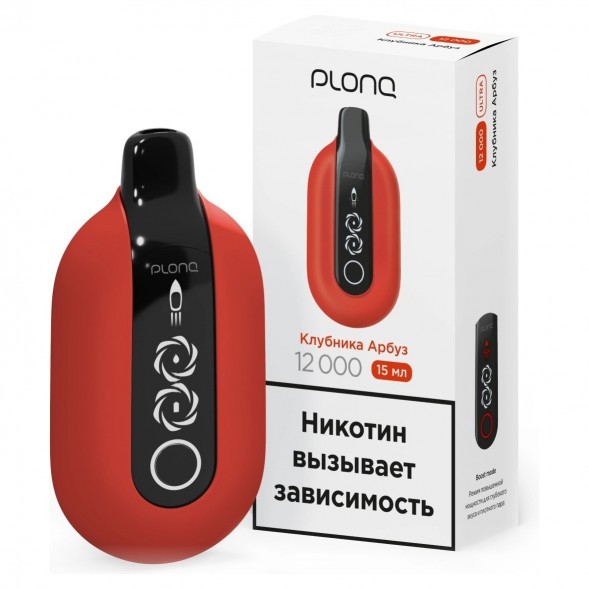 PLONQ ULTRA - Клубника Арбуз (12000 затяжек) купить в Краснодаре