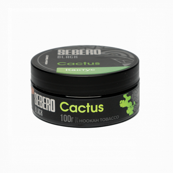 Табак Sebero Black - Cactus (Кактус, 100 грамм) купить в Краснодаре