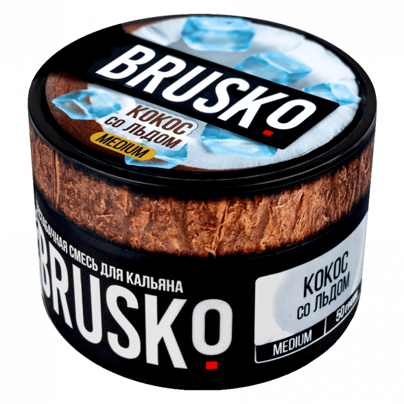 Смесь Brusko Medium - Кокос со Льдом (50 грамм) купить в Краснодаре