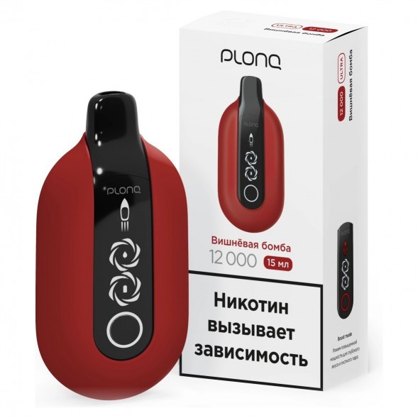 PLONQ ULTRA - Вишнёвая Бомба (12000 затяжек) купить в Краснодаре