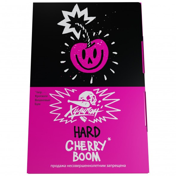 Табак Хулиган Hard - Cherry Boom (Кислая Вишня, 25 грамм) купить в Краснодаре
