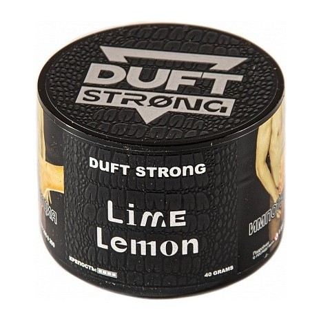 Табак Duft Strong - Lime Lemon (Лайм и Лимон, 200 грамм) купить в Краснодаре
