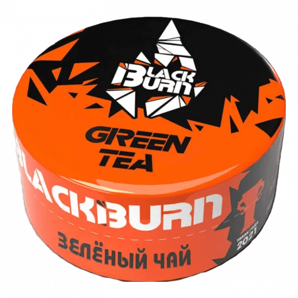 Табак BlackBurn - Green Tea (Зеленый Чай, 25 грамм) купить в Краснодаре