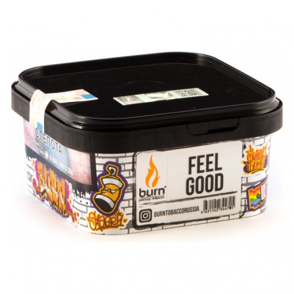 Табак Burn - Feel Good (Манго и Маракуйя, 200 грамм) купить в Краснодаре