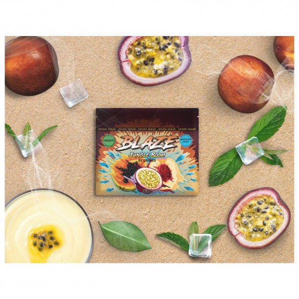 Смесь Blaze Medium - Jungle Boom (Тропические фрукты, 50 грамм) купить в Краснодаре