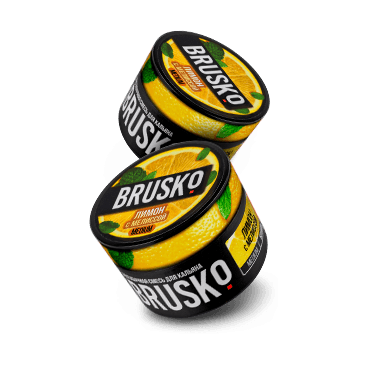 Смесь Brusko Medium - Лимон с Мелиссой (50 грамм) купить в Краснодаре