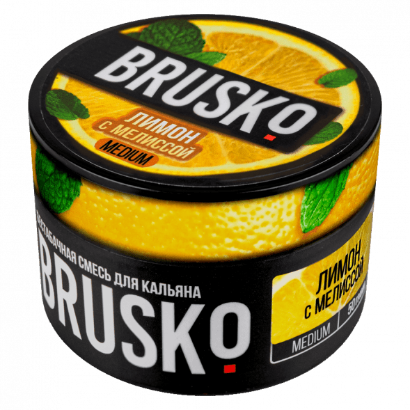 Смесь Brusko Medium - Лимон с Мелиссой (50 грамм) купить в Краснодаре