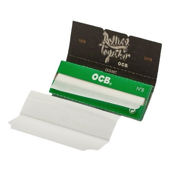 Бумага для самокруток OCB - №8 Green (50штук/50) купить в Краснодаре