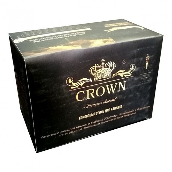 Уголь Crown (22 мм, 24 кубика) купить в Краснодаре