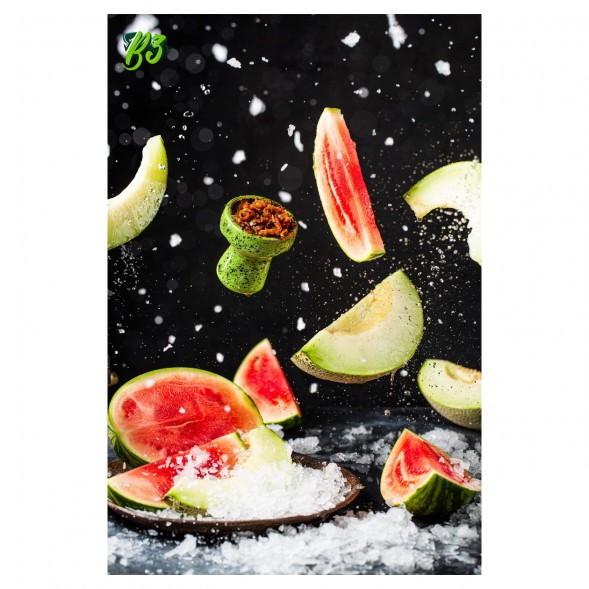 Табак B3 - Watermelon Halls (Арбузный Холлс, 50 грамм) купить в Краснодаре