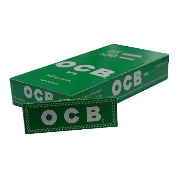 Бумага для самокруток OCB - №8 Green (50штук/25) купить в Краснодаре