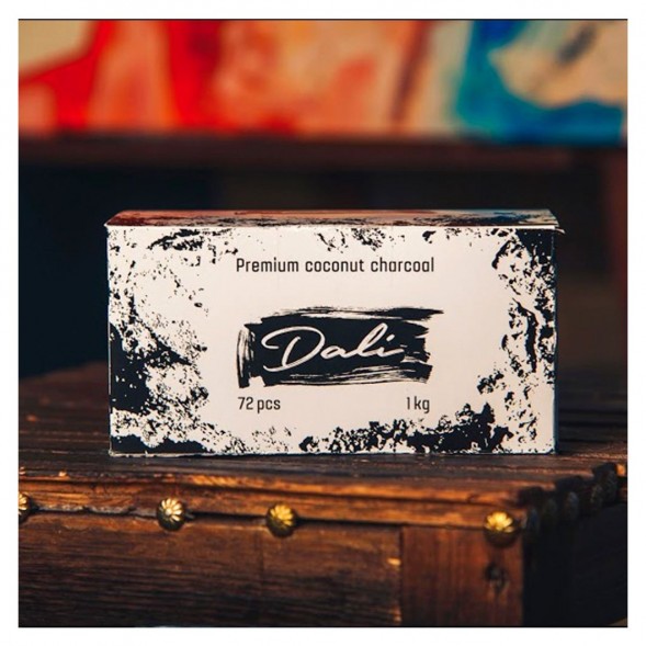 Уголь Dali (25 мм, 72 кубика) купить в Краснодаре