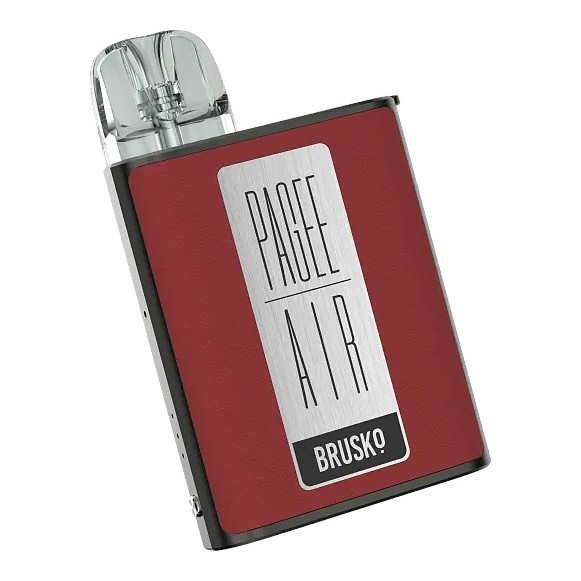 Электронная сигарета Brusko PAGEE AIR - Crimson Red (Красный) купить в Краснодаре