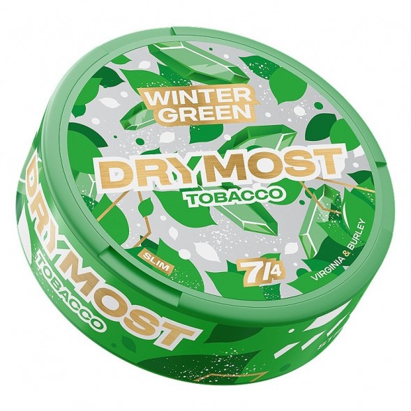 Табак жевательный DryMost - Winter Green (12 грамм) купить в Краснодаре