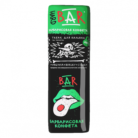 Табак Хулиган Hard - BAR (Барбарисовая Конфета, 200 грамм) купить в Краснодаре