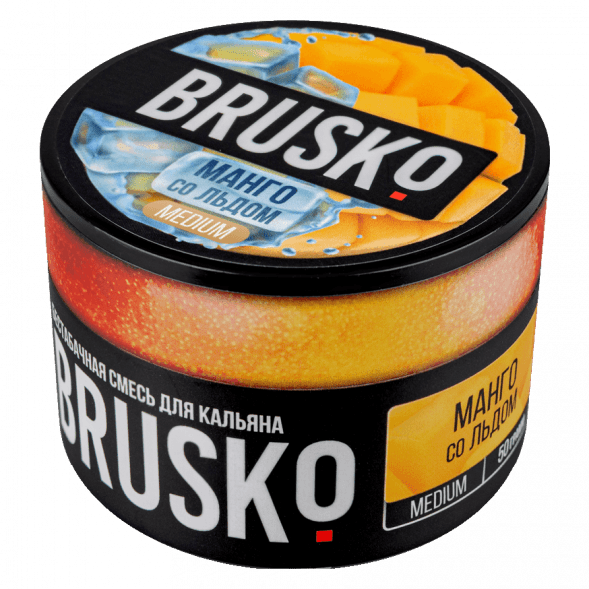 Смесь Brusko Medium - Манго со Льдом (50 грамм) купить в Краснодаре