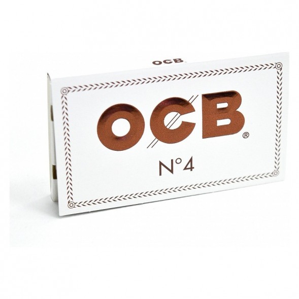 Бумага для самокруток OCB - №4 Double White (100 штук) купить в Краснодаре