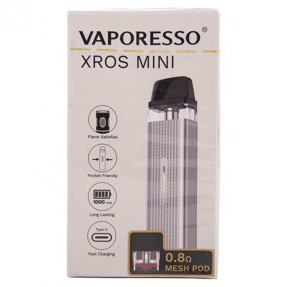 Электронная сигарета Vaporesso XROS Mini - Silver купить в Краснодаре