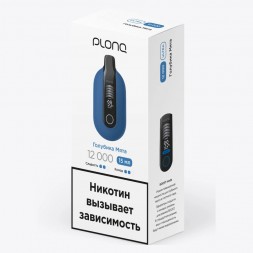PLONQ ULTRA - Голубика Мята (12000 затяжек)