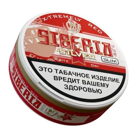 Табак жевательный Siberia - Silver White Dry Slim (13 грамм) купить в Краснодаре