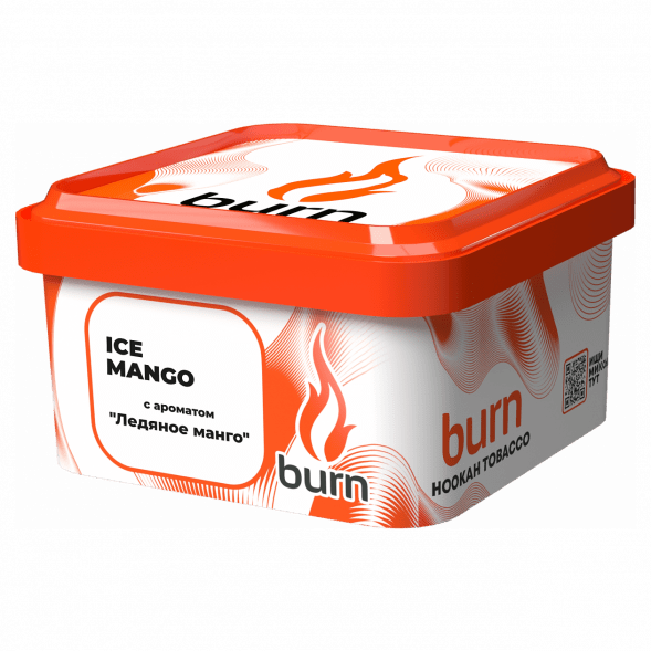 Табак Burn - Ice Mango (Ледяное Манго, 200 грамм) купить в Краснодаре