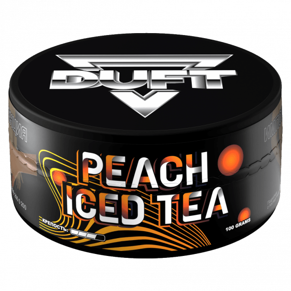 Табак Duft - Peach Iced Tea (Ледяной Персиковый Чай, 80 грамм) купить в Краснодаре