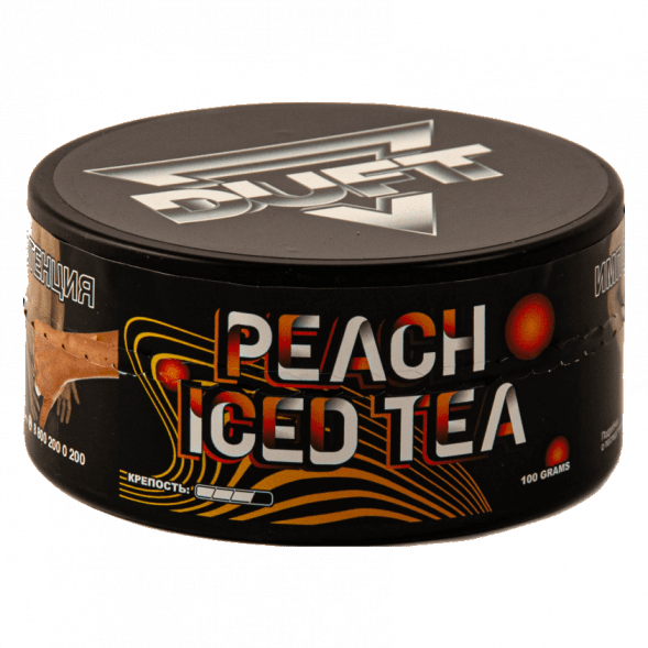 Табак Duft - Peach Iced Tea (Ледяной Персиковый Чай, 80 грамм) купить в Краснодаре