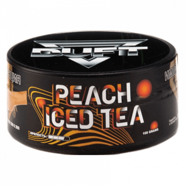 Табак Duft - Peach Iced Tea (Ледяной Персиковый Чай, 80 грамм) купить в Краснодаре