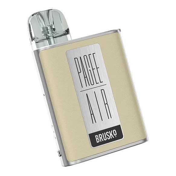 Электронная сигарета Brusko PAGEE AIR - Imperial Gold (Бежевый) купить в Краснодаре