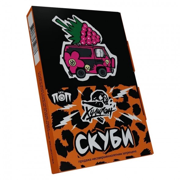 Табак Хулиган - Скуби (Цветочная Малина, 25 грамм) купить в Краснодаре