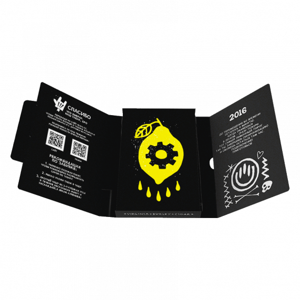 Табак Хулиган - 2016 (Лимонный Пирог, 25 грамм) купить в Краснодаре
