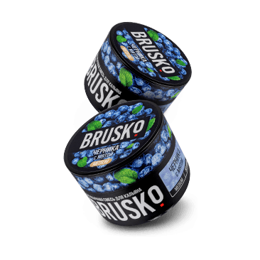 Смесь Brusko Medium - Черника с Мятой (50 грамм) купить в Краснодаре