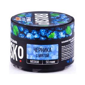 Смесь Brusko Medium - Черника с Мятой (50 грамм) купить в Краснодаре